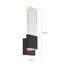Luminaire encastré 1 lumière DEL Gwern 13W-1259036019