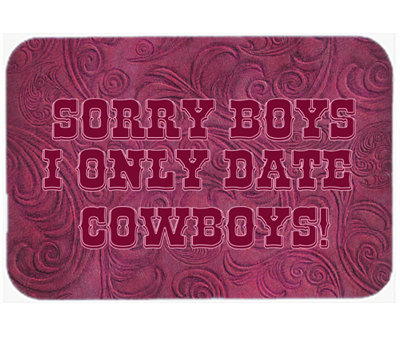 Planche à découper en verre à caroline date cowboys de trésors désolée