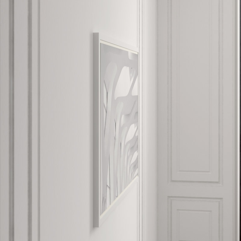 Architectural Moment 6' Framed Photographic Print on Glass
