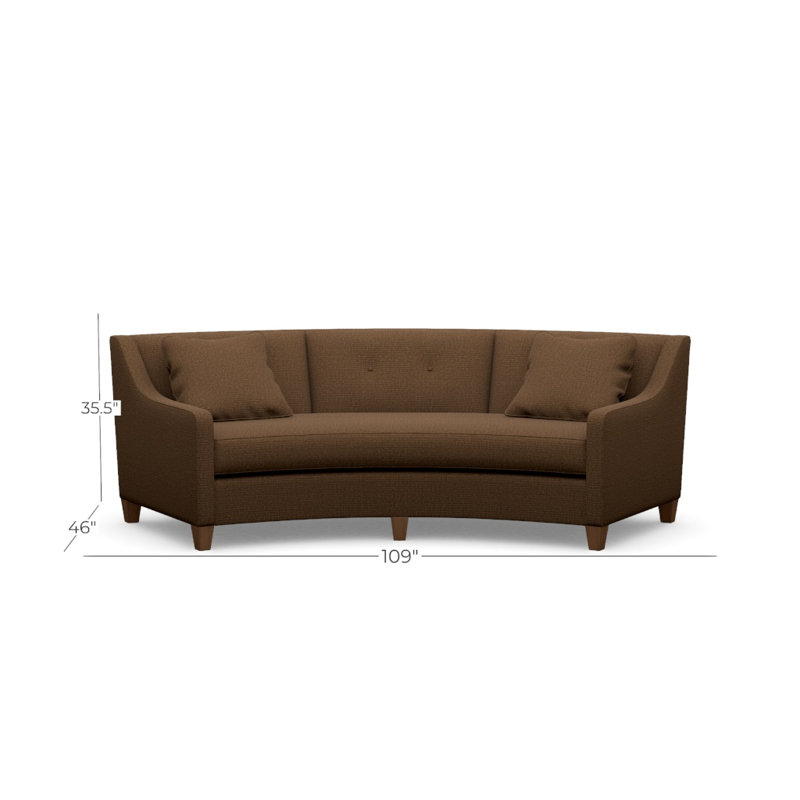 Tousley Sofa, Twale 721015, Walnut