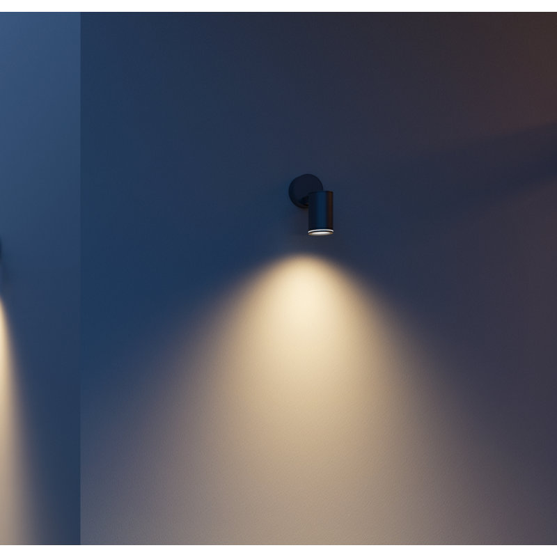 Smart LED Outdoor Flood Light Spot ONE SC Anthracite Motion Sensor Spotlight Adjustable via App