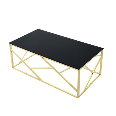 Modern Rectangular Coffee Accent Table by George Oliver