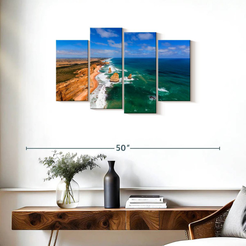 Gillard Great Ocean Road Cliff, H 22 po x l 36 po