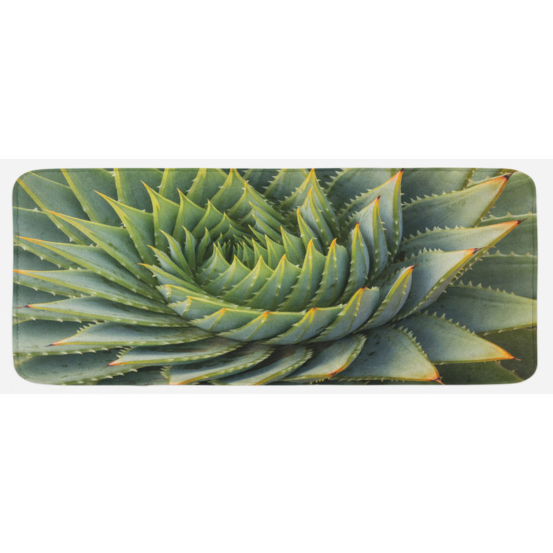 Tapis de cuisine cactus