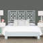 Lattice Back Platform Bed-41333873-100481224