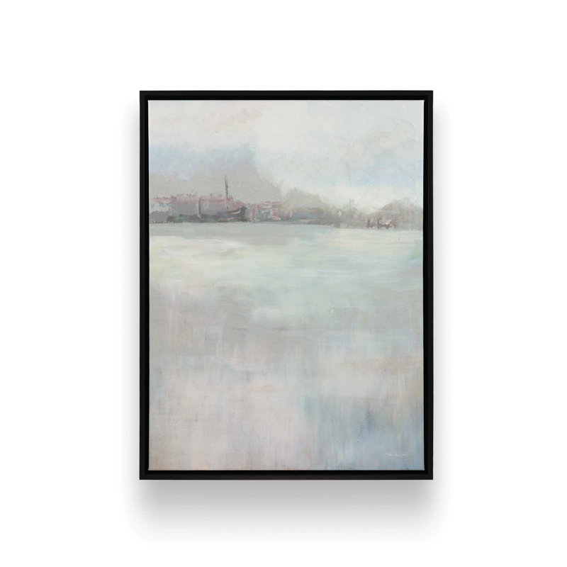 «Transcendant Light» par Stellar Design Studio, reproduction d'art, L 30 x H 40, Toile avec cadre, Noir