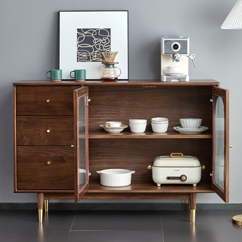 Buffet Simplicity avec portes en verre