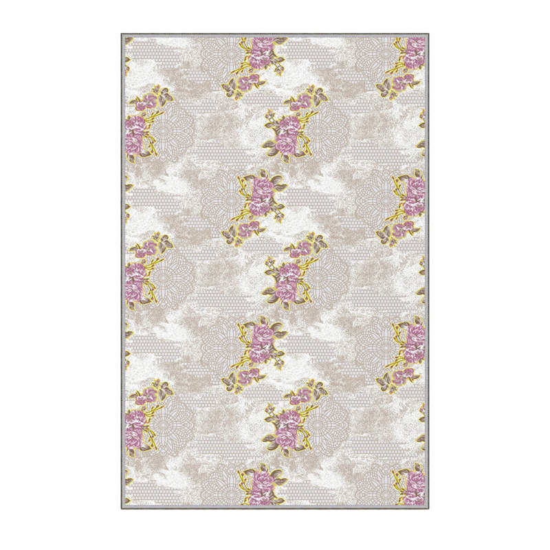 Stylish Hall Carpet (39.4 x 78.7 inches), 100% Polyester, 0.3 in Pile Height | Antibacterial, Non-Slip Underside, Machine Washable | 3D Digital Printed Design, Durable & Soft for Home Décor