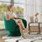 Nailhead Swivel Barrel Chair-265974984