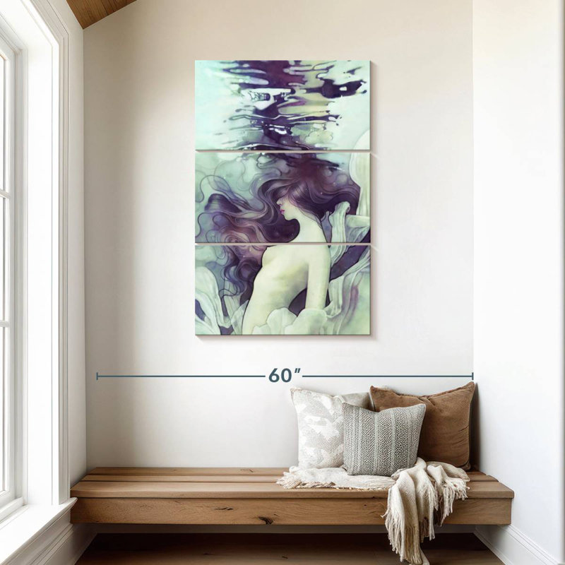 Leisha Submerged Drift, 45" H x 28" W