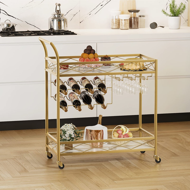 Metal Bar Cart
