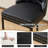 Counter Height Bar Stools, 26" Modern Barstools with Back, Faux Leather Upholstery & Sturdy Metal Legs (Set of 3)-512200282