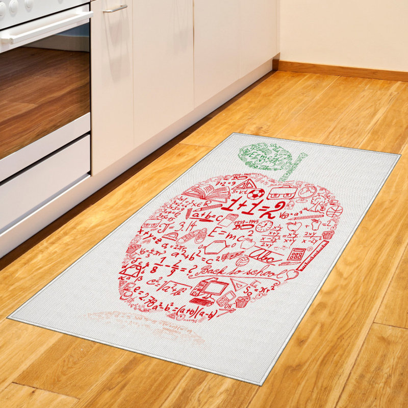 Science High Density Long Fiber Poly Threads Decorative Area Rug Carpet, Rectangle 2'7" x 5'