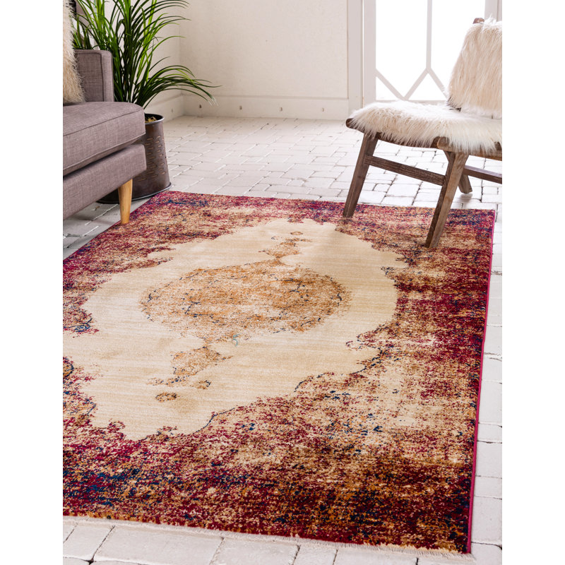 Cevenola Oriental Indoor Rug, Rectangle 4'1" x 6'1"
