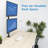 Height Adjustable 2 Screen Monitor Stand