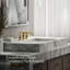 Purist Widespread Bathroom Faucet with Drain Assembly-346284386