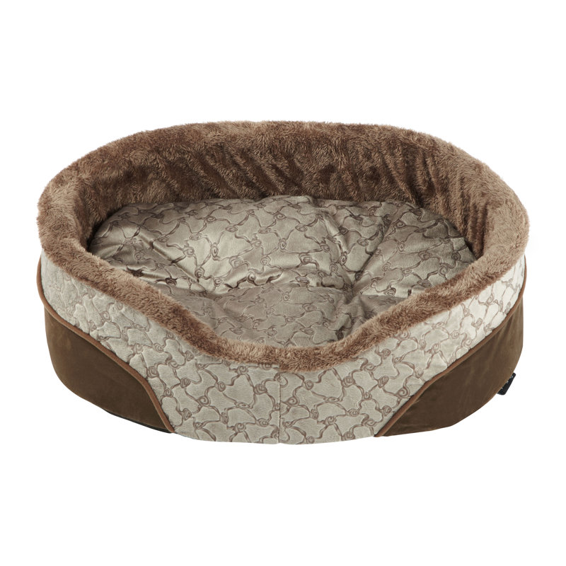 Switzer Bolster, 19 cm H x 48 cm W x 37 cm D, Dark Cream