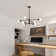 Cobina 8 - Light Dimmable Sputnik Modern Linear Chandelier