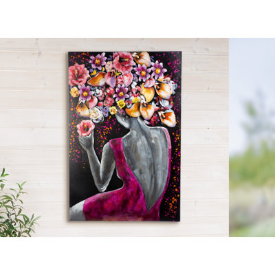 Handmade Glam People Wall Decor
