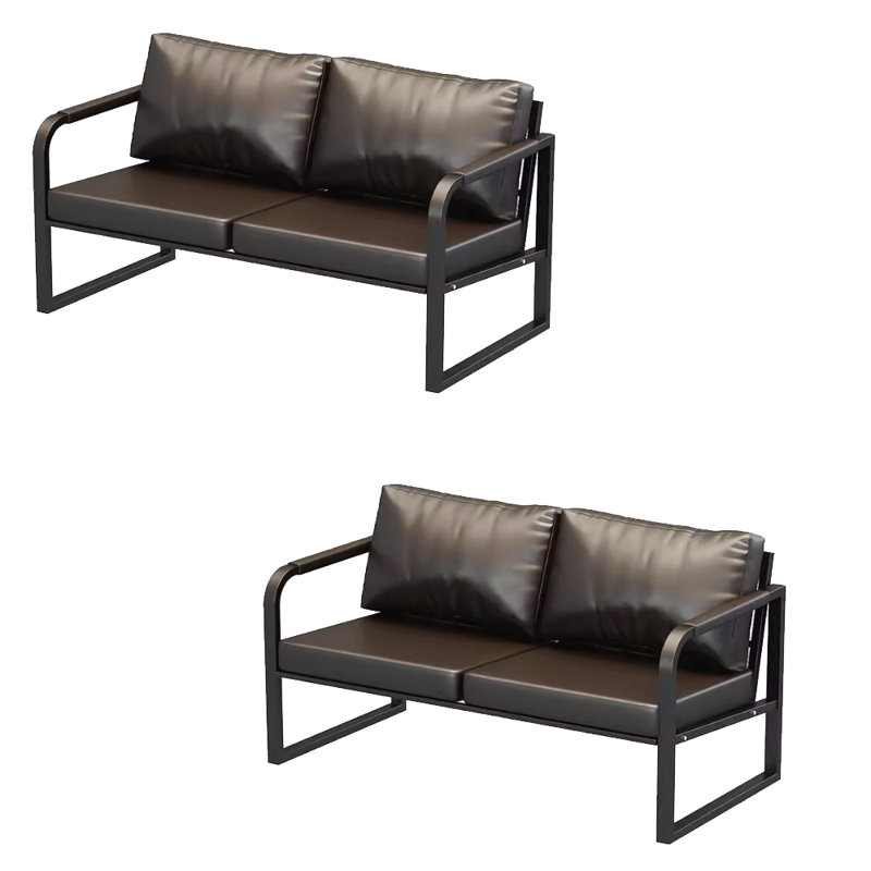 Banc rembourré en similicuir