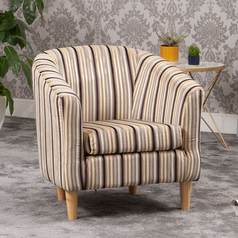 Hobart Upholstered Barrel Chair, Black