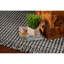 Tapis géométrique en laine fabriqué à la main Hogan-32450495-125943409