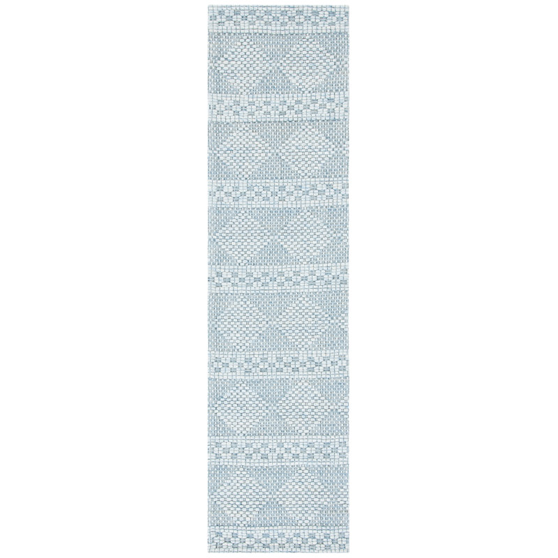 Tapis bleu Sprowston, Tapis de couloir 2 pi 3 po x 9 pi
