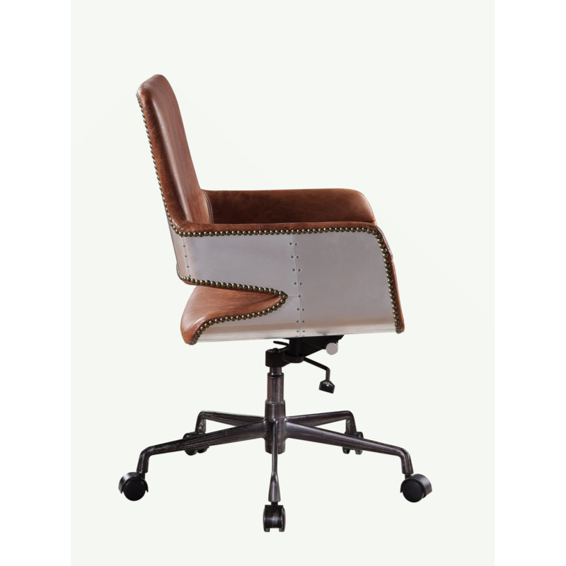 Leather Swivel Task Chair