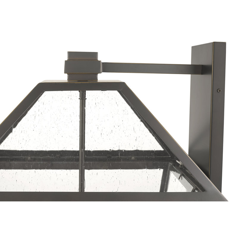 Geers Stainless Steel Wall Light, Olde Brass