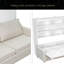 Ensemble de lit escamotable Hideaway avec canapé, tablettes de rangement intégrées et éclairage DEL-1680284249