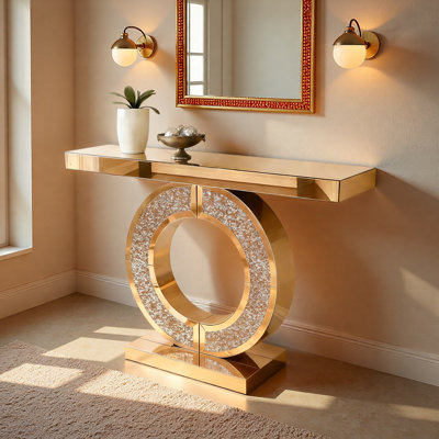 Console en O avec miroir
