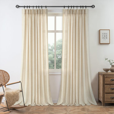 Schimmel Polyester Semi-Sheer Curtain