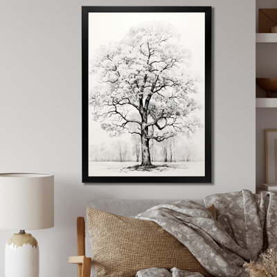 White Tree Elegance Landscape " White Tree Elegance Landscape " Color Photography Print