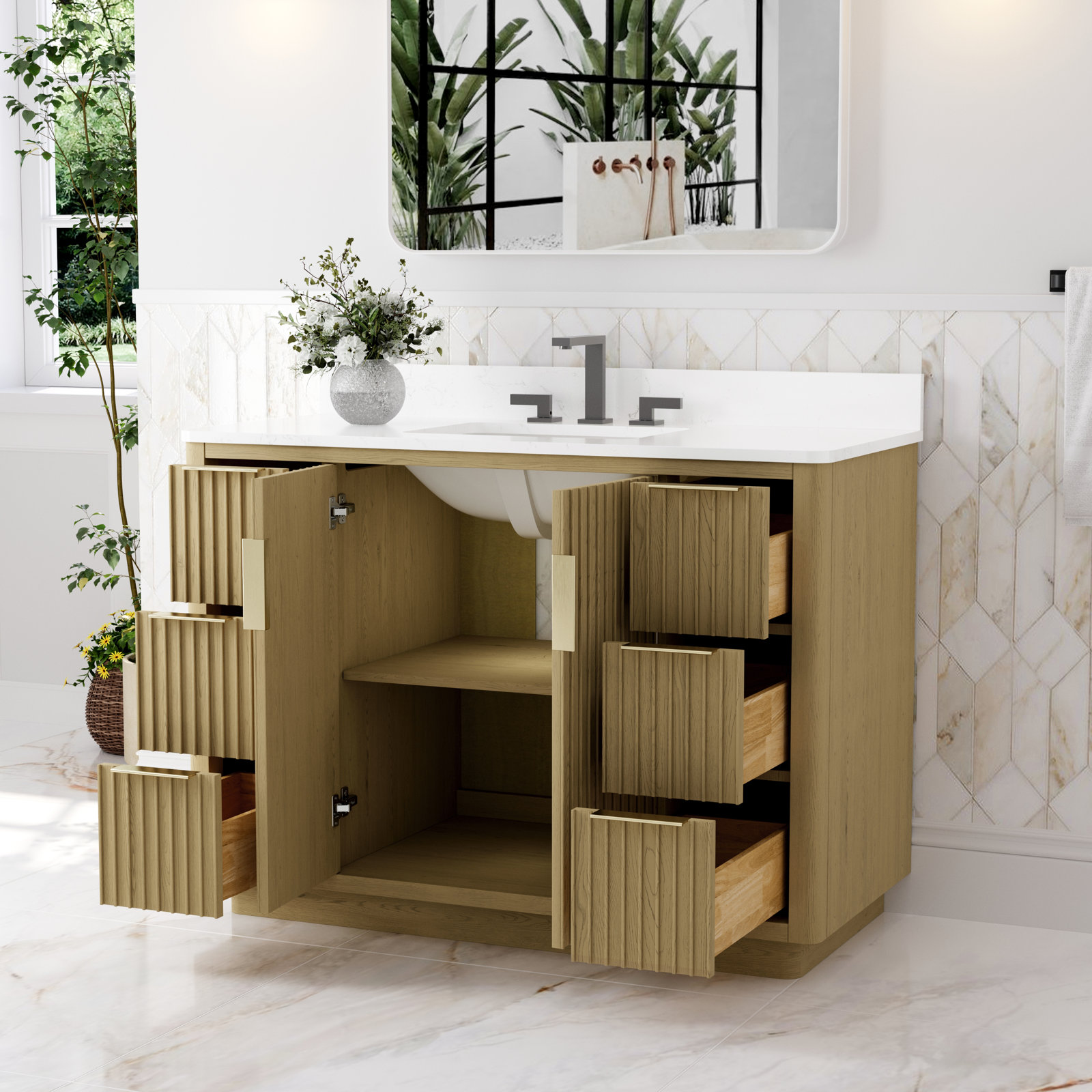 Marcel 48" Single Bathroom Vanity