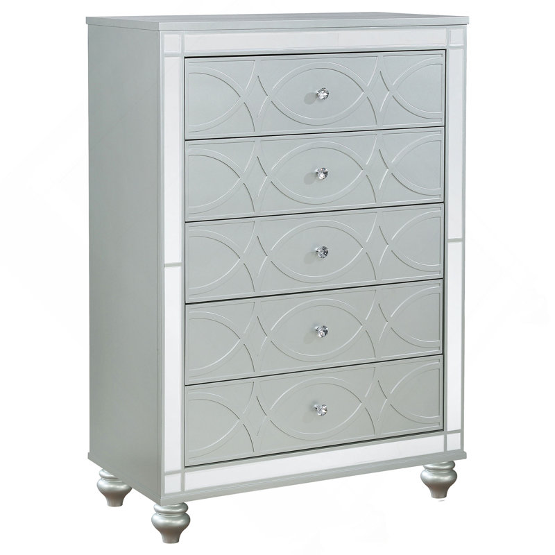 Commode de chambre à 5 tiroirs