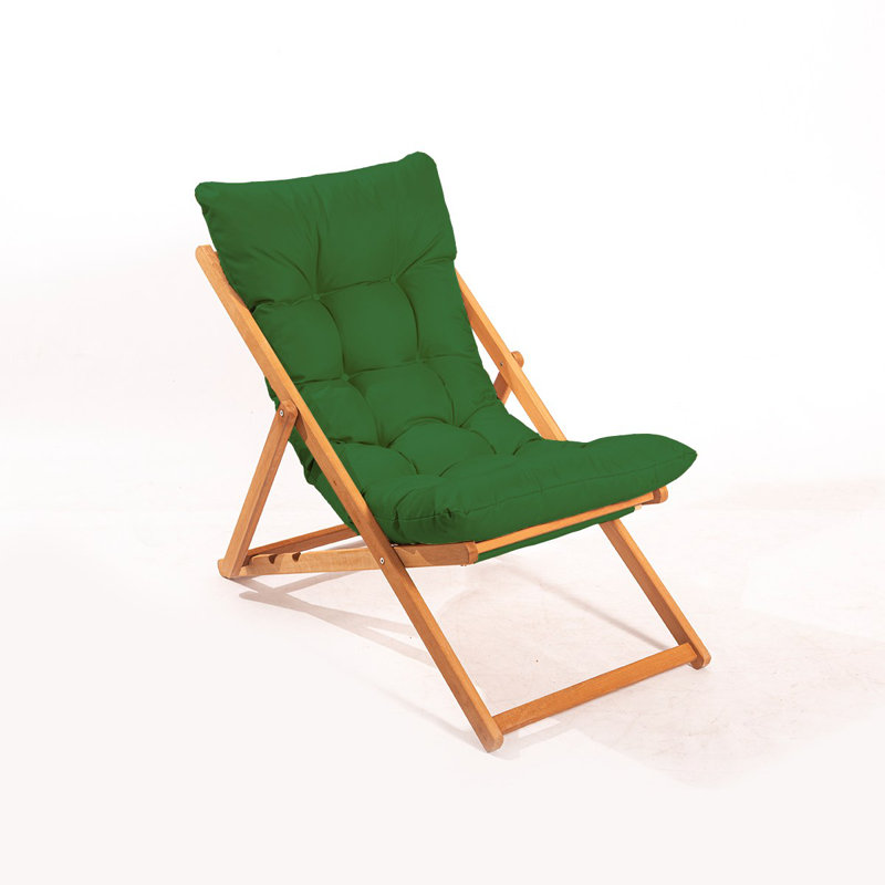 Phillippi Folding Deck Chair, Green