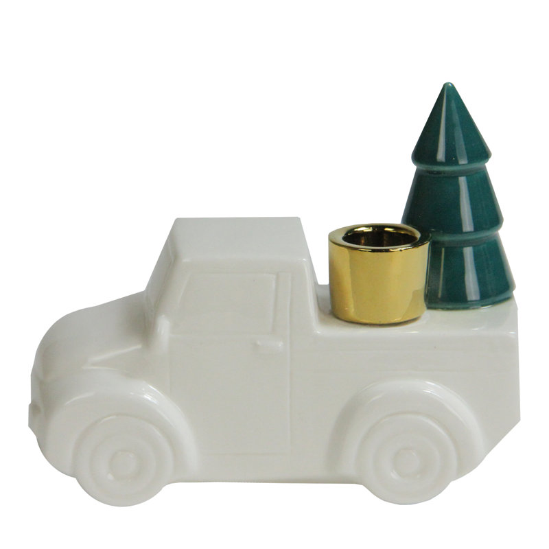 4.75'' H Concrete / Cement Tabletop Votive Holder