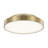 1-Light Chrome LED Round Flush Mount-1776987358