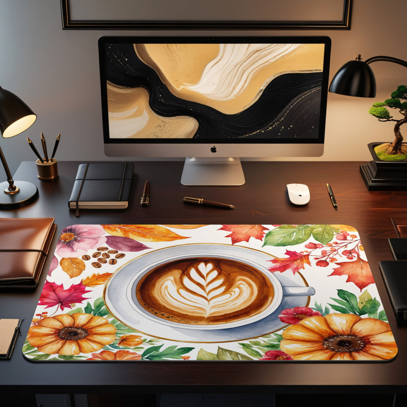 Polyester Desk Pad, 31.5x15.5