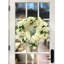 26" White Hydrangea Wreath-344603761