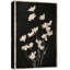 Silhouette botanique noire et blanche, chambre à coucher minimaliste, impression sur toile encadrée-126545790-126545786