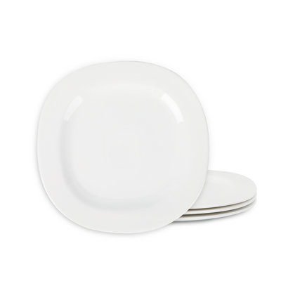 Stone Lain Quadro 4-Piece Dinner Plate Set