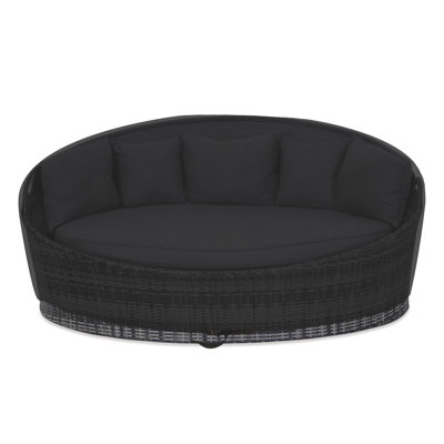 Covers & all Outdoor Daybed Cover, Heavy Duty 1000D Waterproof, UV & Tear Resistant 90 Inch Round Patio Furniture Cover for Daybed with Elastic Hem