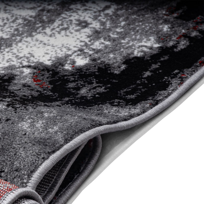 Hermany Abstract Area Rug, Rectangle 80cm x 150cm..