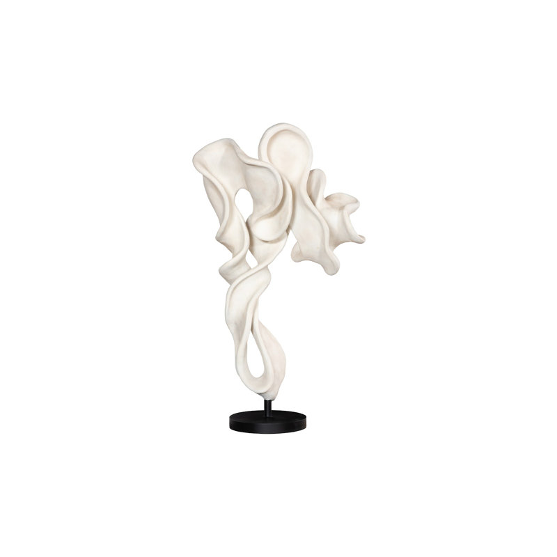 Cast Dancing Sculpture, Tendu, Faux Bleached