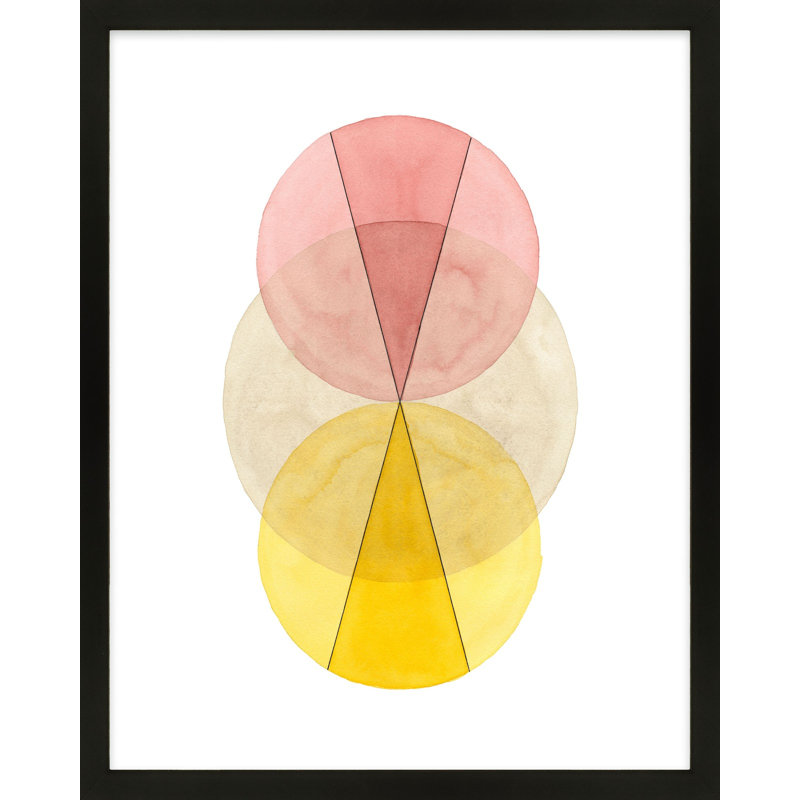 Peace Print by Allison Rietta, 30" H x 24" W x 1.25" D, Black Framed