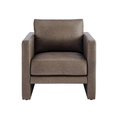 Dayna Vegan Leather Arm Chair