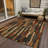 Machine Washable Indoor/Outdoor Christain ACN1302 Coffee Rug-109532639