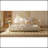 Luxurious Upholstered Platform Bed With Oversized Padded Backrest And Solid Wood Frame-753853544-753853546