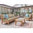 Khari Sonoma 3-Person Teak Outdoor Sofa-662436498